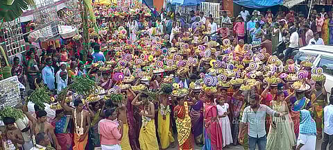 ஏலகிரி கிராமத்தில் மாரியம்மன் கோவில் திருவிழா