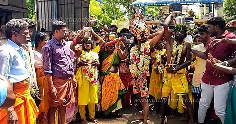 ஜெயமங்கள காளியம்மன் கோவிலில் வசந்த விழா