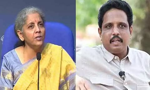 எஸ்.ஜி. சூர்யா கைது விவகாரம்: நிர்மலா சீதாராமன் விமர்சனத்திற்கு சு.வெங்கடேசன் எம்.பி. பதிலடி