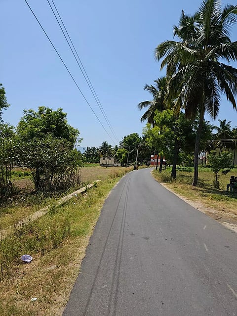 தாழ்வாக செல்லும் மின்கம்பிகளால் ஆபத்து