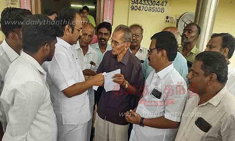 திருத்தங்கல் ரெயில்வே மேம்பால வடிவத்தை மாற்றி அமைக்க வேண்டும்