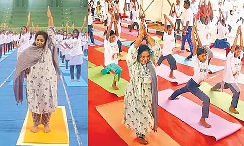 யோகாவை தனி பாடமாக கொண்டு வரவேண்டும் - புதுச்சேரி கவர்னர் தமிழிசை சவுந்தரராஜன்