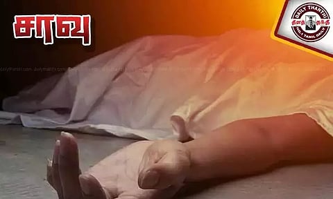 திருவள்ளூர் அருகே துப்பட்டாவில் கழுத்து இறுக்கி பள்ளி மாணவன் சாவு