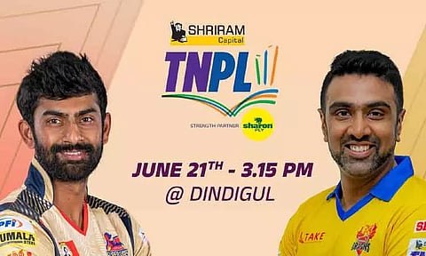 டிஎன்பிஎல்: திண்டுக்கல் அணிக்கு எதிரான ஆட்டத்தில் சேப்பாக் பந்துவீச்சு தேர்வு