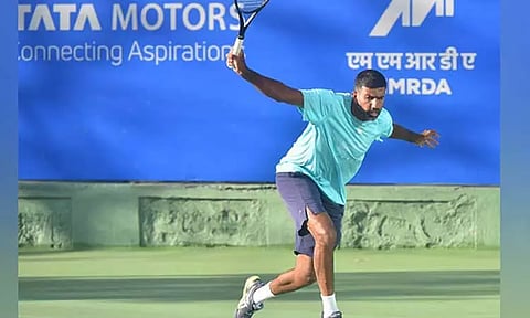 Rohan Bopanna (image courtesy: Tata Open Maharashtra via ANI)