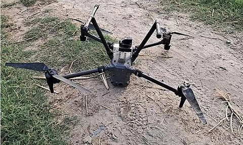 இந்திய எல்லைக்குள் அத்துமீறி நுழைந்த பாகிஸ்தான் டிரோன் சுட்டு வீழ்த்தப்பட்டது