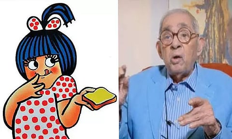 'அமுல்' விளம்பரத்தில் வரும் கார்ட்டூன் சிறுமியை உருவாக்கிய சில்வெஸ்டர் டகுன்ஹா காலமானார்.!