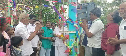 கயத்தாறு அருகே புதிய டிரான்ஸ்பார்மர் திறப்பு