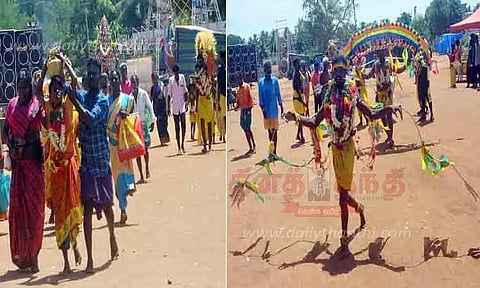 பால்குடம், அலகுகுத்தி பக்தர்கள் நேர்த்திகடன்