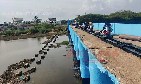 தயார் நிலையில் ஜாம்புவானோடை கோரையாறு கதவணை