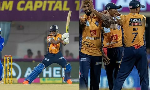 சூர்ய பிரகாஷ் அதிரடி: 5 விக்கெட்டுகள் வித்தியாசத்தில் நெல்லை ராயல் கிங்ஸ் வெற்றி