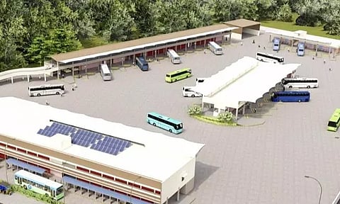 ரூ.26 கோடியில் புதிய பஸ் நிலையம் கட்ட பூமிபூஜை
