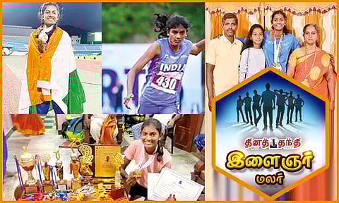 ஓட்டப்பந்தயத்தில் சாதனைகளை படைக்கும் 'இளம்புயல்'