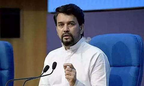 பா.ஜ.க.வுக்கு எதிரான ஊழல்வாதிகளின் கூட்டணி சீட்டு கட்டுப்போல் சரியும் - மத்திய மந்திரி அனுராக் தாக்கூர்