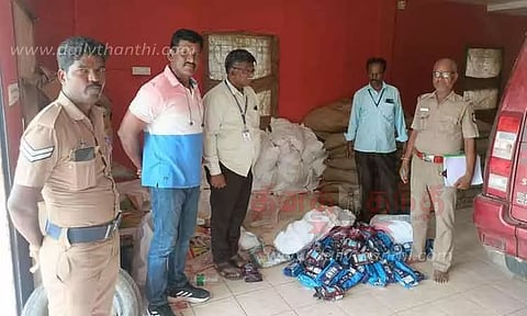 ரூ.15 லட்சம் மதிப்பிலான குட்கா பறிமுதல்