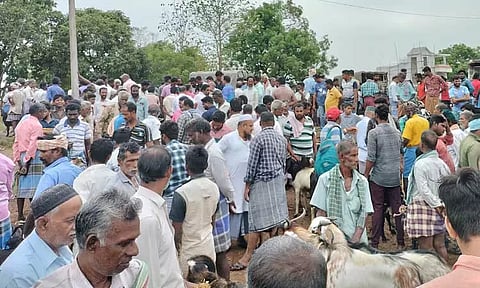 ரூ.1½ கோடிக்கு ஆடுகள் விற்பனை