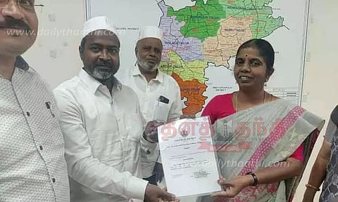 நகரமன்ற உறுப்பினர் எஸ்.ஜபர்அஹமத் தேர்வு