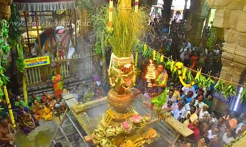 நெல்லையப்பர் கோவில் ஆனி திருவிழா கொடியேற்றம்; திரளான பக்தர்கள் தரிசனம்