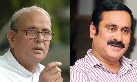 'சமூக நீதிக்கொடி உயர பறப்பதை உறுதி செய்வதே வி.பி.சிங்கிற்கு செலுத்தும் மரியாதை' - அன்புமணி ராமதாஸ்