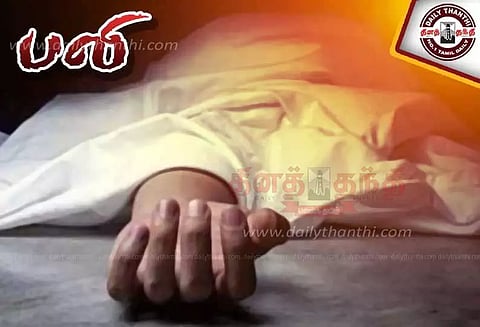 ஸ்கூட்டரில் இருந்து தவறி விழுந்தவர் பலி