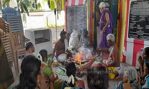 கற்பக விநாயகர் கோவில் வருசாபிஷேகம்