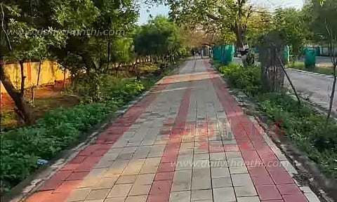 நடைபாதை திட்டத்துக்கு அண்ணா ஸ்டேடியத்தை சுற்றியுள்ள பகுதியை தேர்வு செய்ய பரிசீலனை