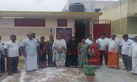 ரூ.9 லட்சத்தில் சுகாதார வளாகம் திறப்பு