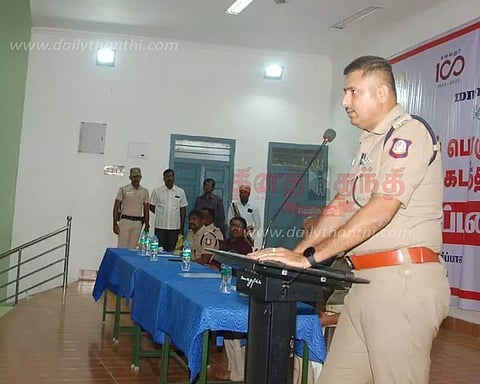 போதைப்பொருள் இல்லாத மாவட்டமாக திருவாரூரை மாற்ற வேண்டும்