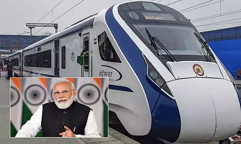 5 வந்தே பாரத் ரெயில் சேவைகள்: இன்று தொடங்கி வைக்கிறார் பிரதமர் மோடி