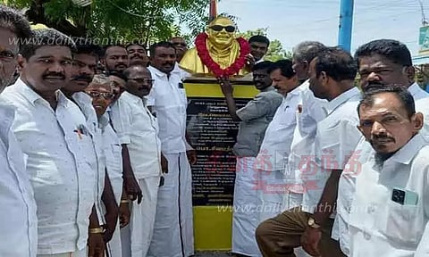 கருணாநிதி நூற்றாண்டு கொடியேற்று விழா