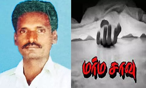 மதுராந்தகம் அருகே லாரி டிரைவர் மர்மச்சாவு