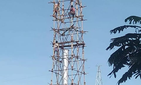 சாய ஆலை அமைக்க எதிர்ப்பு தெரிவித்து தொடர் போராட்டம் நடத்த பொதுமக்கள் முடிவு