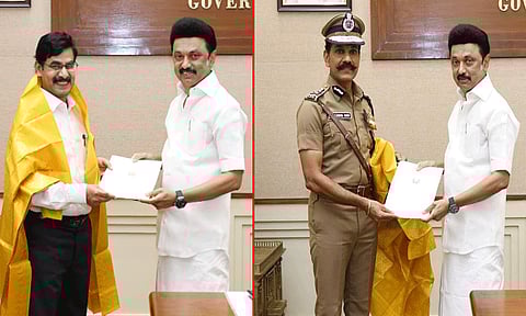 பணிஓய்வு பெறும் தலைமைச்செயலாளர் இறையன்பு, டிஜிபி சைலேந்திரபாபுவுக்கு முதல் அமைச்சர் வாழ்த்து