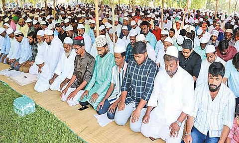 காஞ்சீபுரத்தில் பக்ரீத் பண்டிகை கொண்டாட்டம்