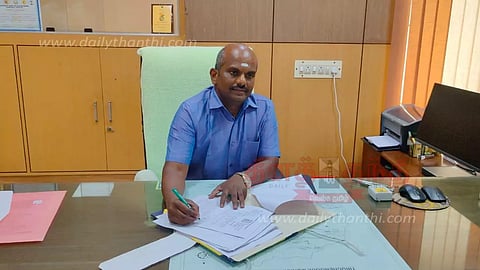 திருச்செங்கோடு நகராட்சி ஆணையாளர் பொறுப்பேற்பு