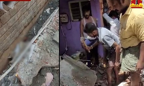 மதுரை: விளாங்குடி பகுதியில் கட்டிட இடிபாடுகளில் சிக்கி தொழிலாளி உயிரிழப்பு.!