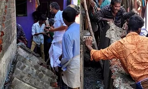 மதுரையில் தொழிலாளி உயிரிழந்த விவகாரம்: வீட்டின் உரிமையாளர் உட்பட 3 பேர் மீது வழக்குப்பதிவு