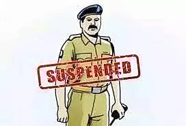 போலீஸ் ஏட்டு பணியிடை நீக்கம்