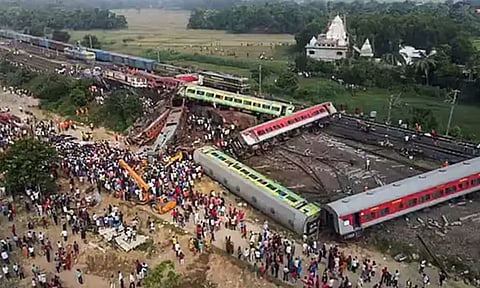 ஒடிசா ரெயில் விபத்தில் மனித தவறுகள்... ரெயில்வே தகவல்