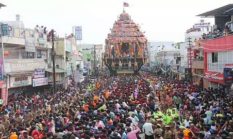 நெல்லையப்பர் கோவிலில் ஆனித்திருவிழா தேரோட்டம்