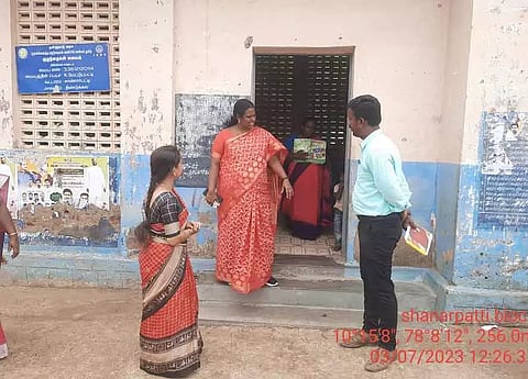 வளர்ச்சி பணிகளை திட்ட இயக்குனர் ஆய்வு