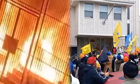 காலிஸ்தான் ஆதரவாளர்களால் இந்திய தூதரத்திற்கு தீ வைப்பு: அமெரிக்கா கடும் கண்டனம்