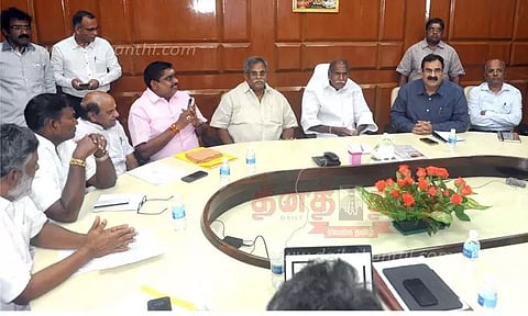 மத்திய மந்திரி நிர்மலா சீதாராமன் வருகை