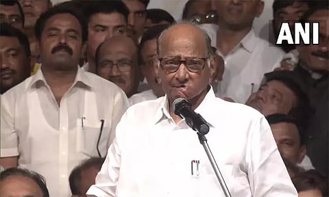 அதிகாரத்திற்கு நான் ஆசைப்படவில்லை, கட்சி சின்னம் எங்களிடம் தான் உள்ளது: சரத் பவார் பரபரப்பு பேச்சு