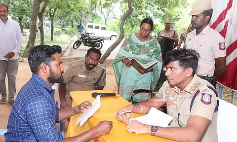 போலீஸ் சூப்பிரண்டு அலுவலகத்தில் மக்கள் குறை தீர்க்கும் கூட்டம்