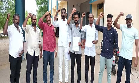 எட்டயபுரத்தில் நாம் தமிழர் கட்சியினர் ஆர்ப்பாட்டம்