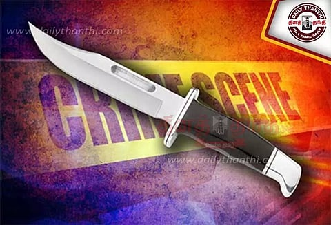 பெட்ரோல் விற்பனை நிலைய மேலாளருக்கு கத்திவெட்டு