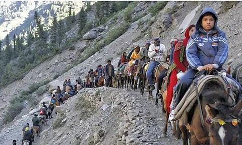 அமர்நாத் யாத்திரை தற்காலிகமாக ரத்து