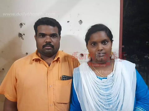 நல்லூர் போலீஸ் நிலையத்தில் பாதுகாப்பு கேட்டு காதல் ஜோடி தஞ்சம்