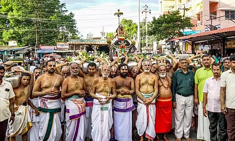 ஸ்ரீரங்கம் ரெங்கநாதர் கோவிலில் தாயாருக்கு ஜேஷ்டாபிஷேகம்